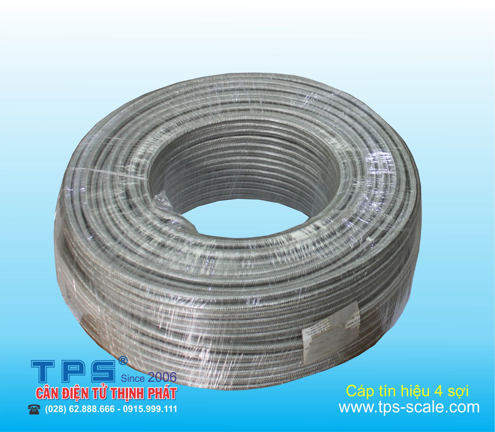 Cáp tín hiệu cuộn 100m thép