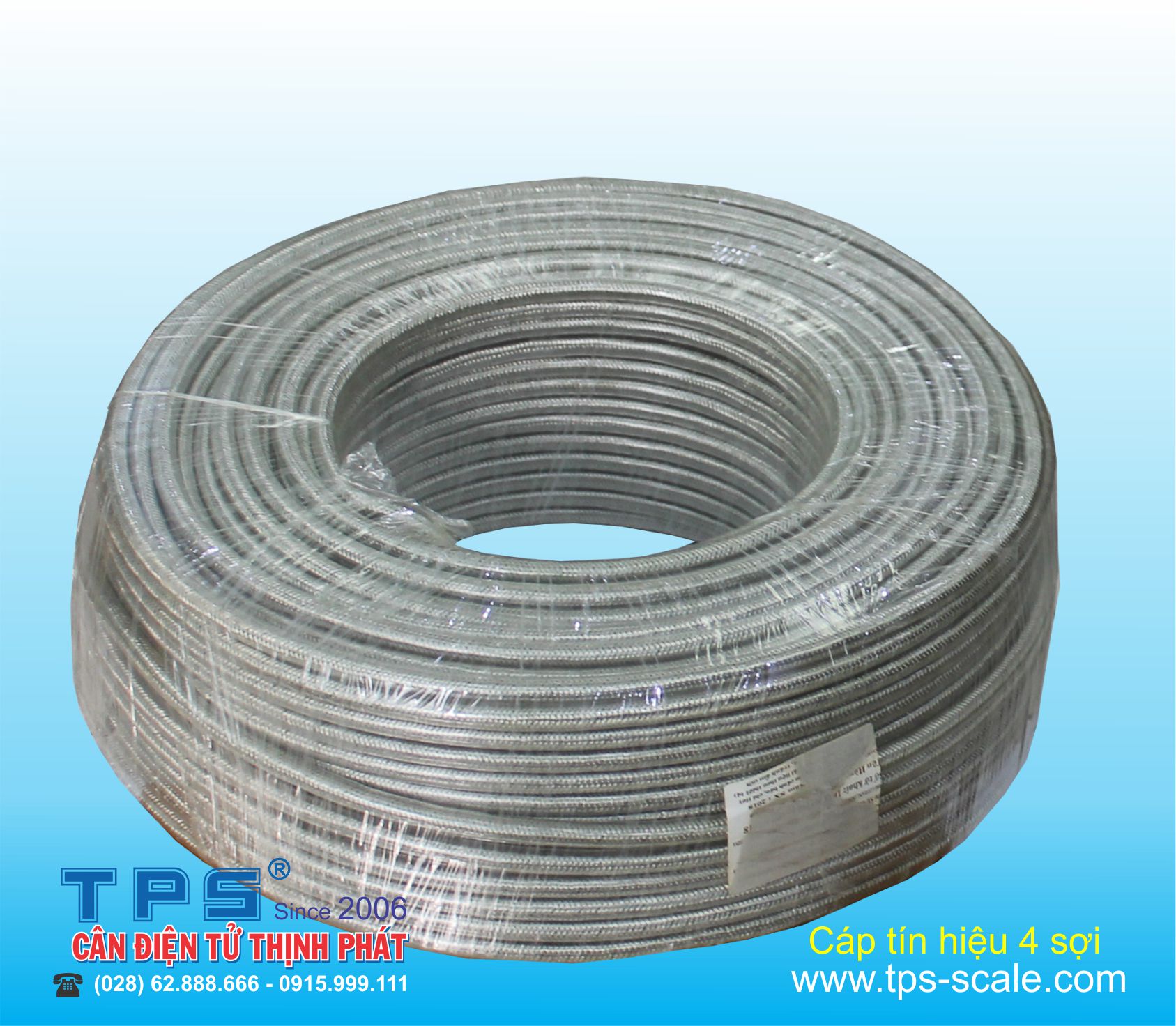 Cáp tín hiệu cuộn 200m thép