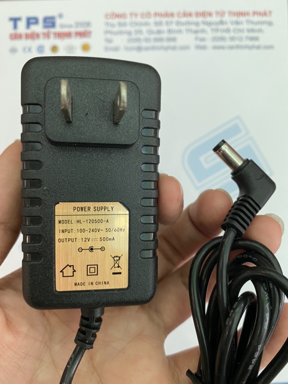 Sạc 12v 500mA-cân LPS11