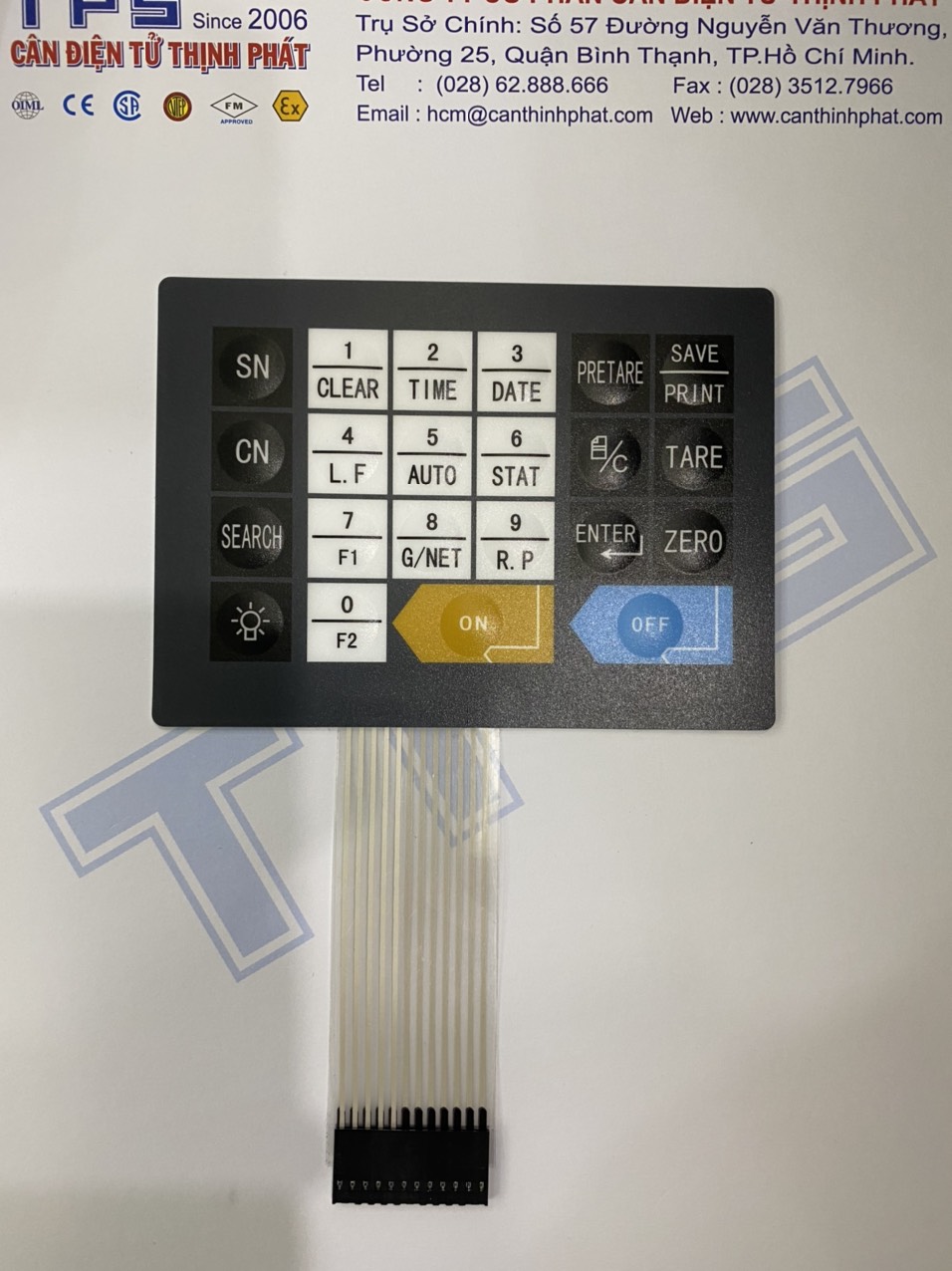 Bàn phím cân treo WHL7